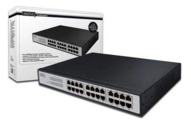 Digitus 24-Port Unmanaged Gb Ethernet switch